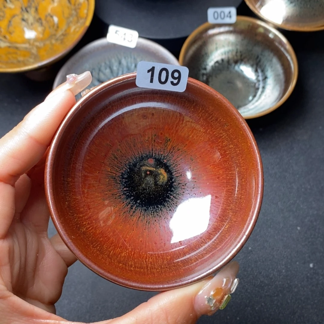 茶盏建窑建盏主人杯109