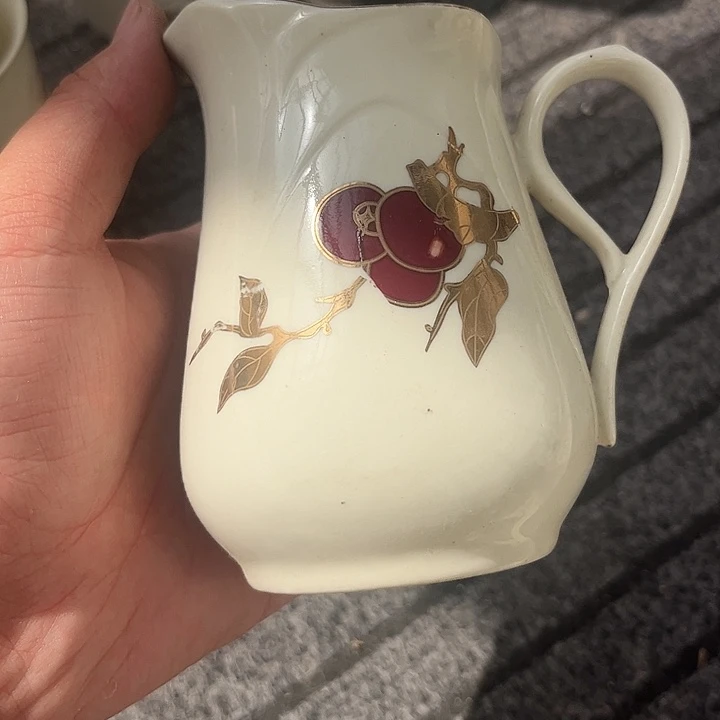 摆件，烧制问题都是正常80脱金，瑕疵