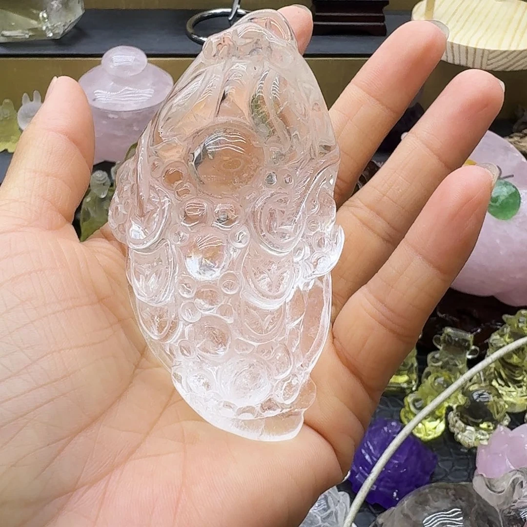 、***r水晶珠宝半成品未镶嵌