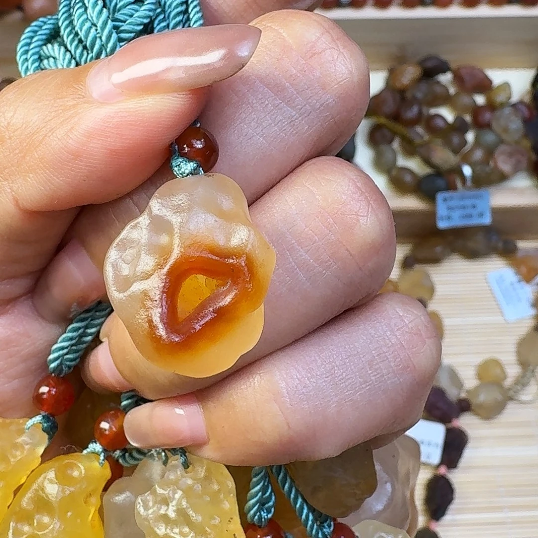 玛瑙/玉髓手链合金玛瑙