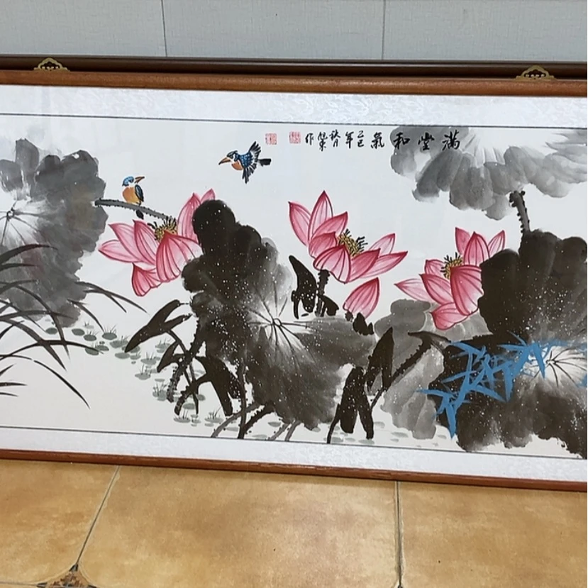 【闪购商品】国画手绘国画带框