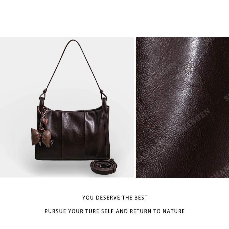 【尚恩CC】SK-93107-咖啡-轻奢百搭腋下新款斜跨女包