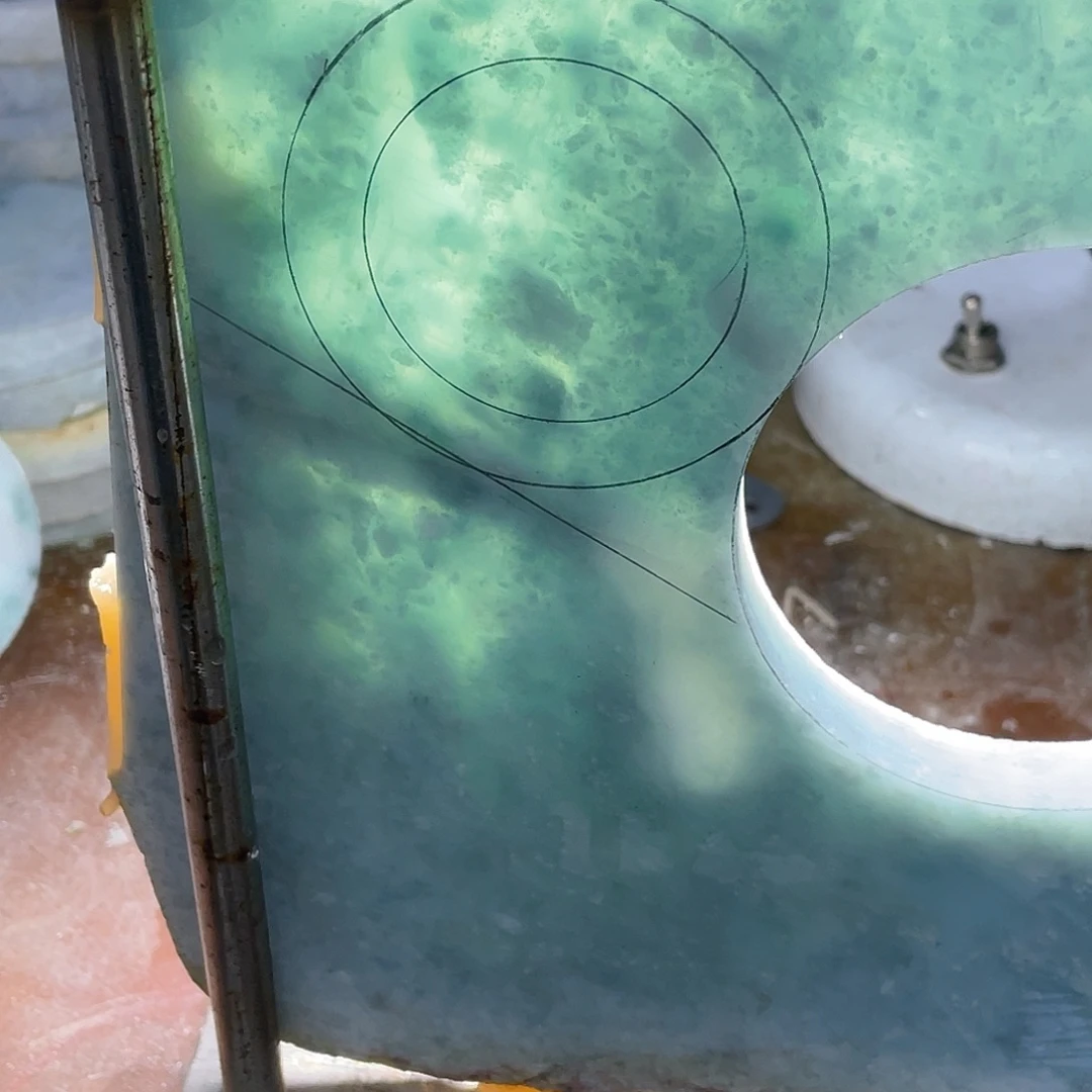 风***蝶定制翡翠未镶嵌50