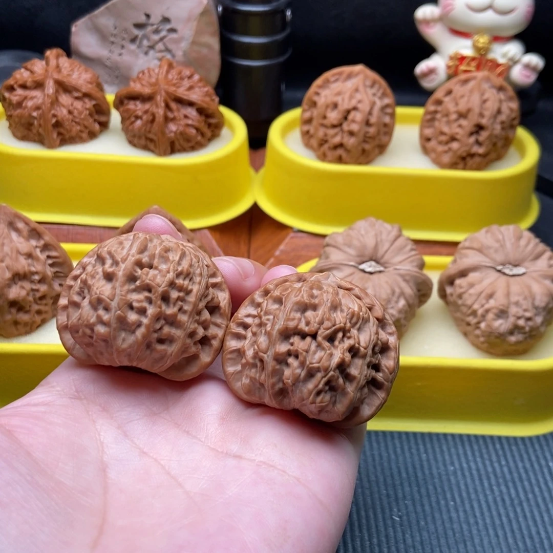 吊坠文玩核桃全品白狮子