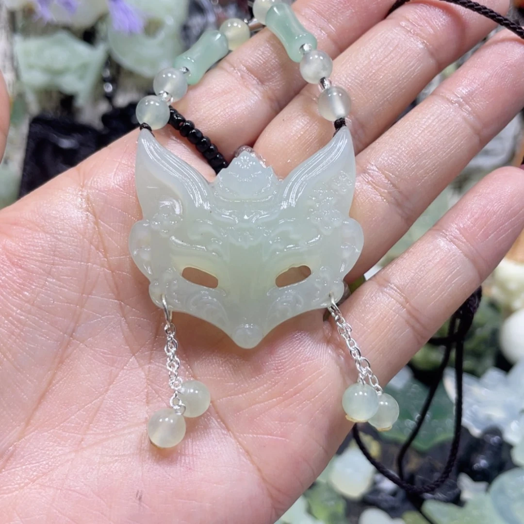 【闪购商品】岫玉未镶嵌颈饰44吊坠