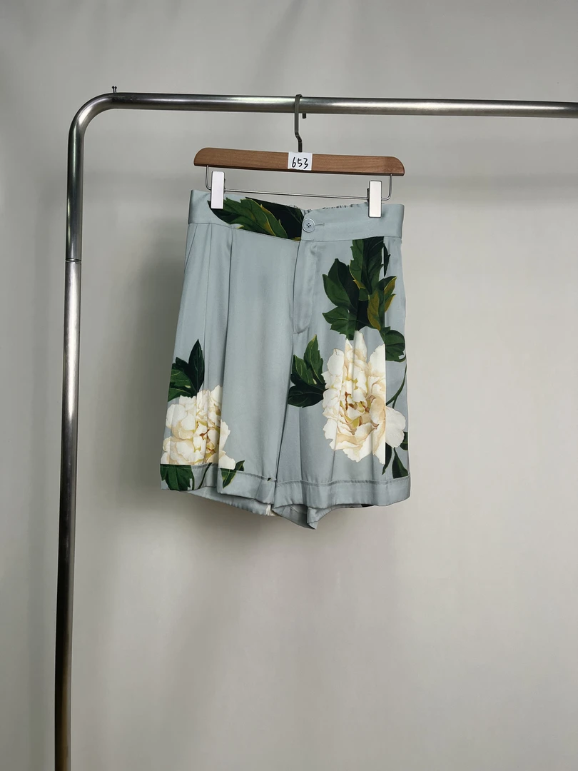 【花满林直播孤品专享】短裤653