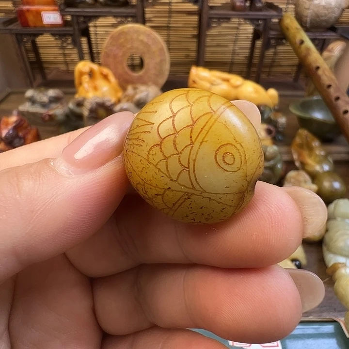 和田玉（糖玉）未镶嵌挂件