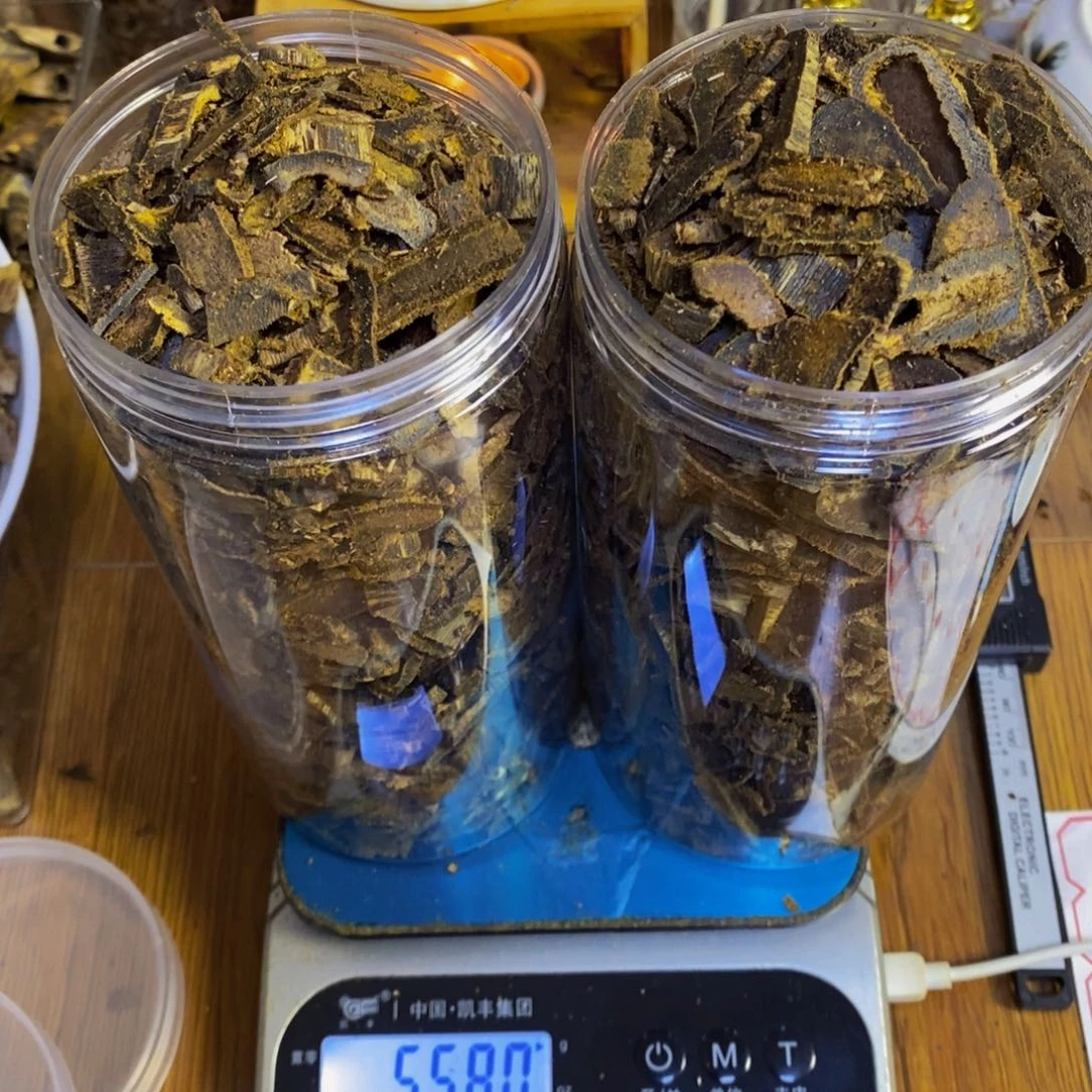 五***粮沉香沉香碎屑虎斑紫棋碎料508克