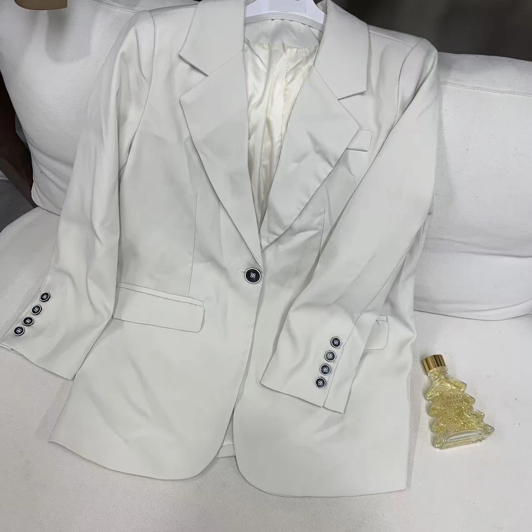 清-休闲白搭西装外套衣服-2102