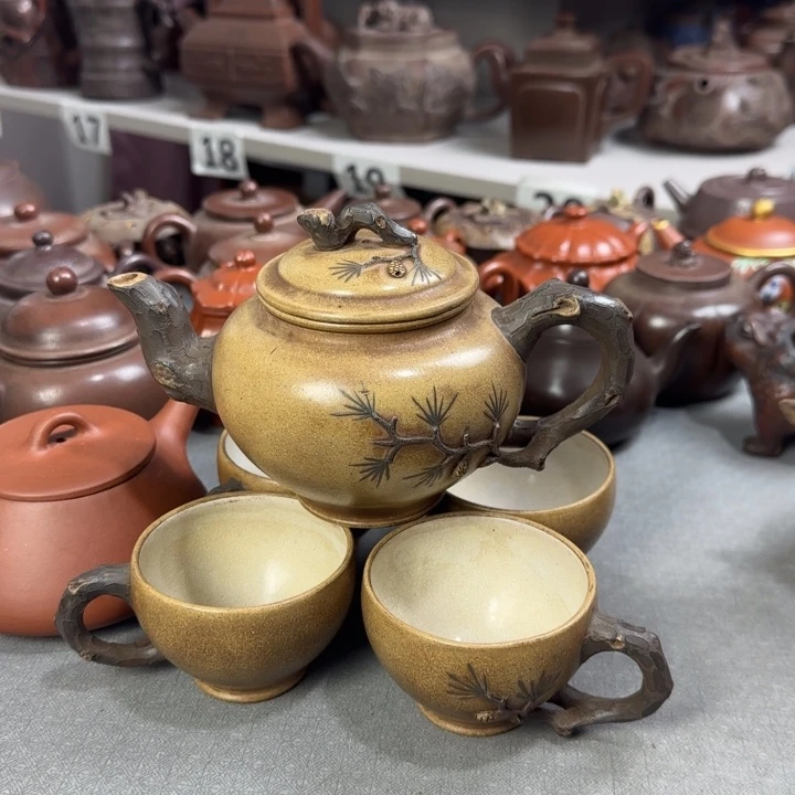 福***材茶壶紫砂紫砂壶泡茶茶杯茶壶