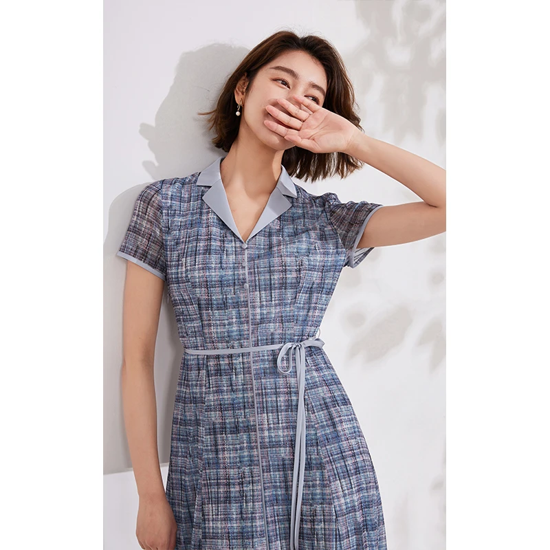 Gowani/乔万尼连衣裙2025新款女法式高端精致设计感EM2E746605