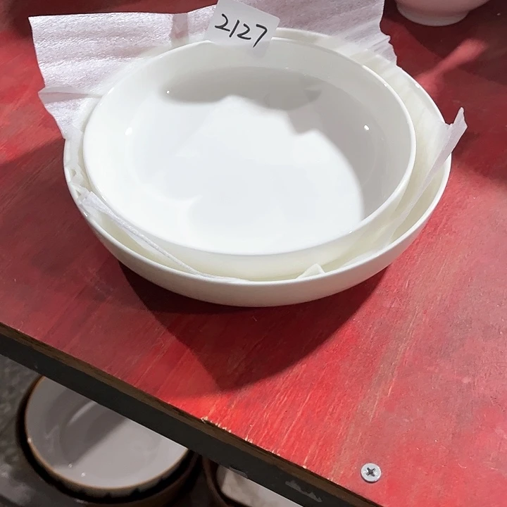 碗2127高骨碗盤包郵包破損