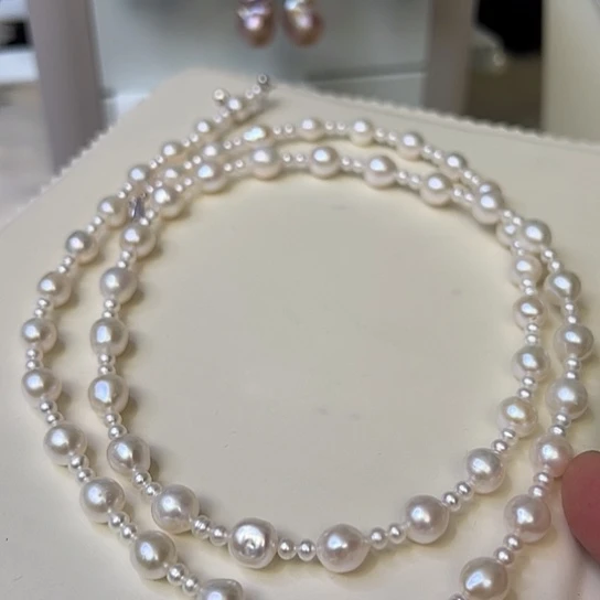 项链未镶嵌淡水珍珠