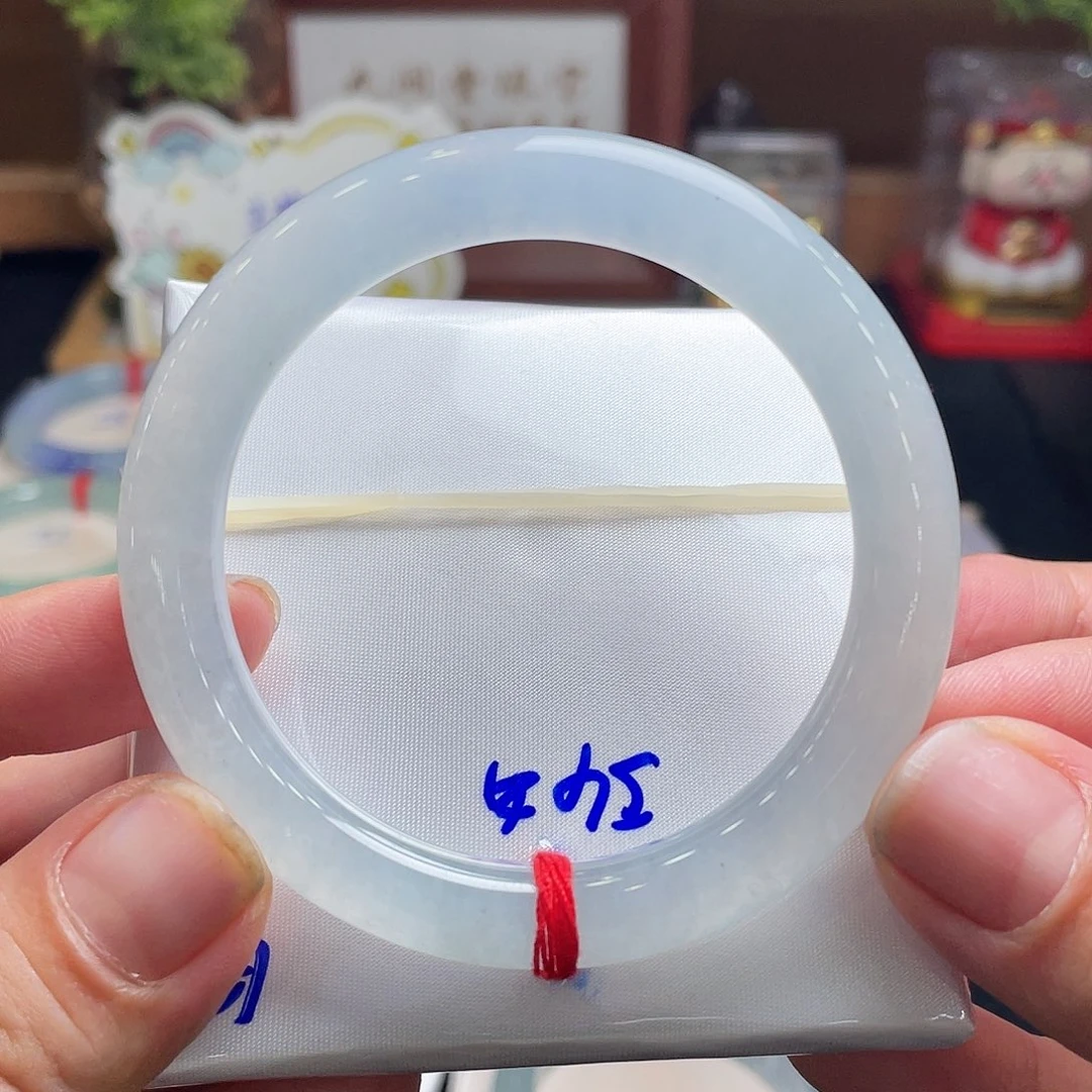 翡翠手镯未镶嵌54圆条