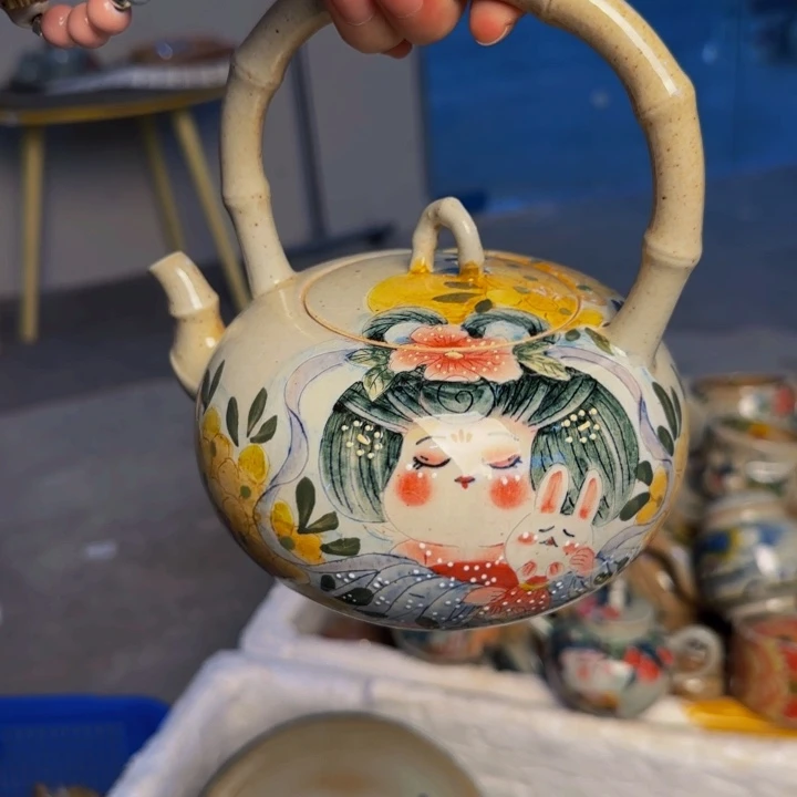 瓷片景德镇陶瓷手工手绘