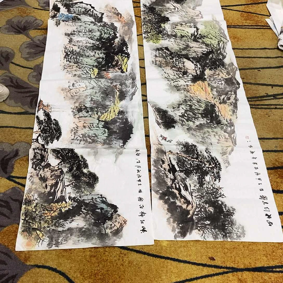 国画祁*雪手绘作品欣赏50.180