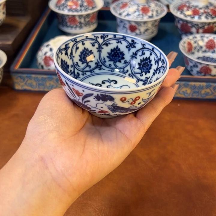 瓷片景德镇陶瓷手工手绘