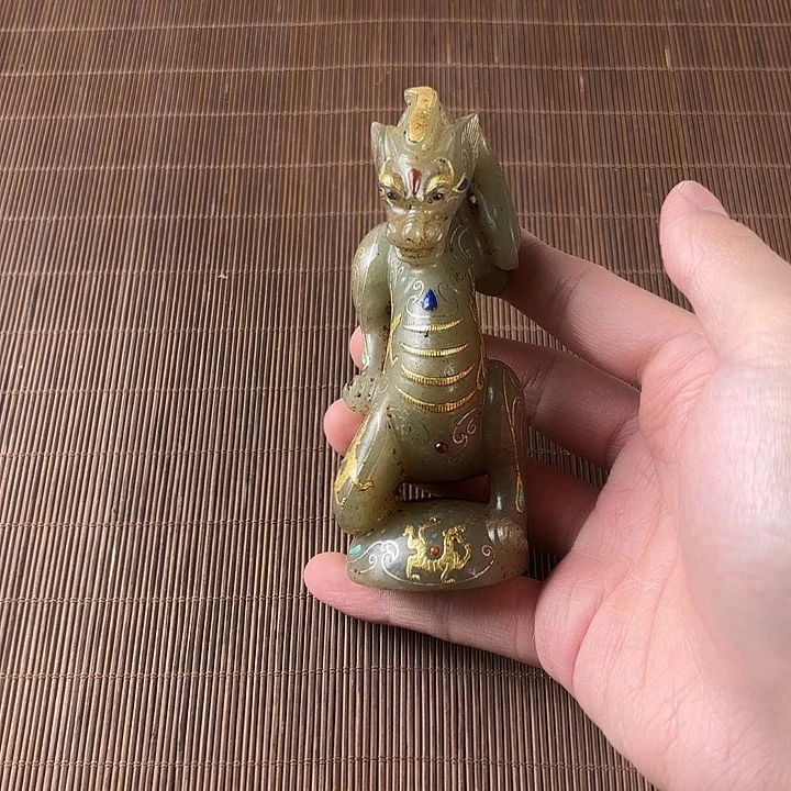正***阳和田玉未镶嵌挂件