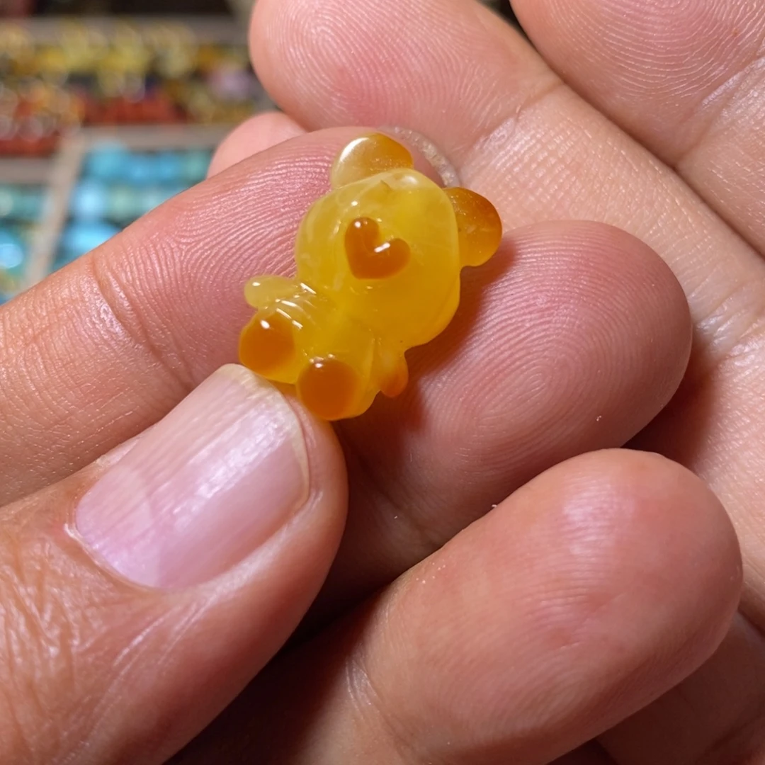 蜜蜡未镶嵌裸石配饰