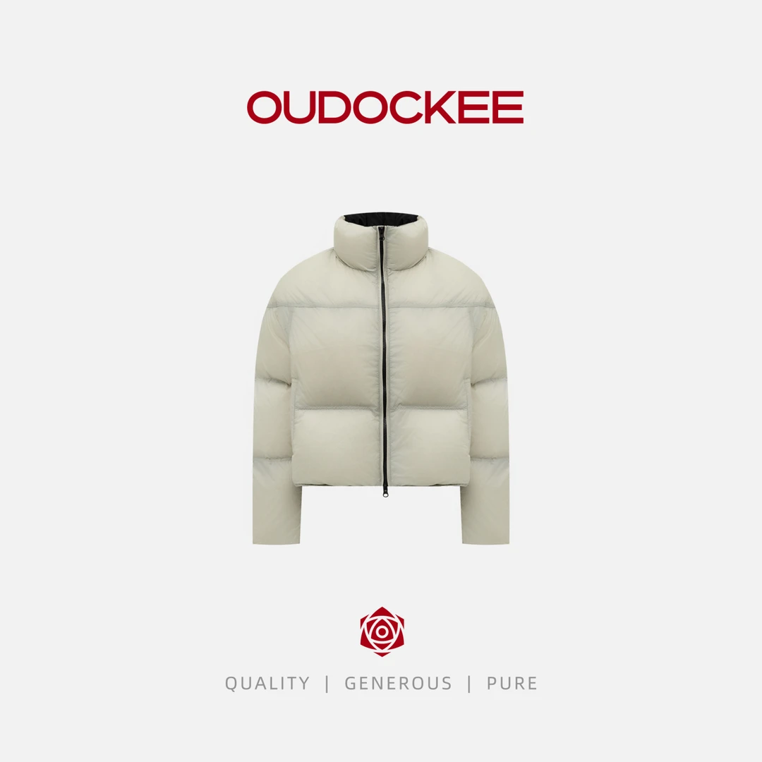 OUDOCKEE 鸥鸥【鸥鸥同款】韩系短款面包服设计感外套 RADAN1040T