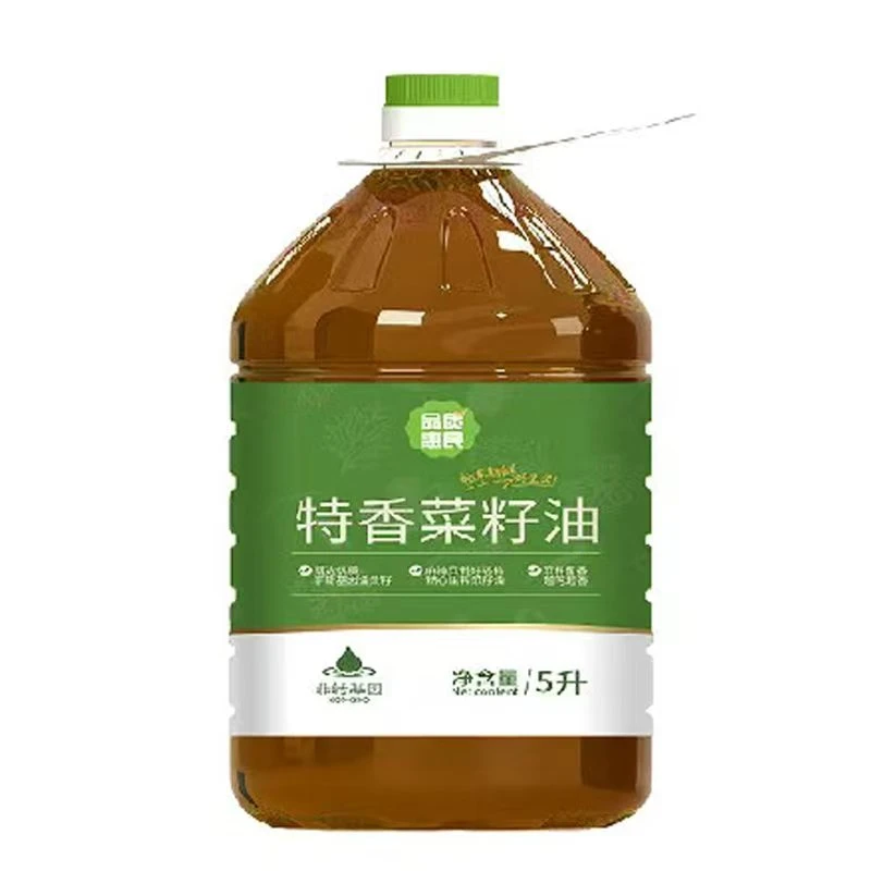 品质惠民特香菜籽油5L【送145ml小瓶装】