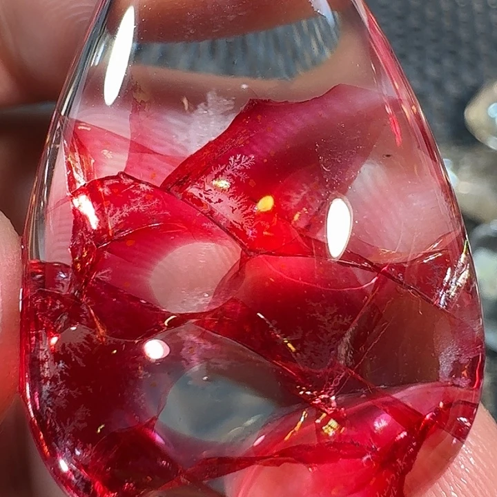 修***心发晶颈饰未镶嵌我