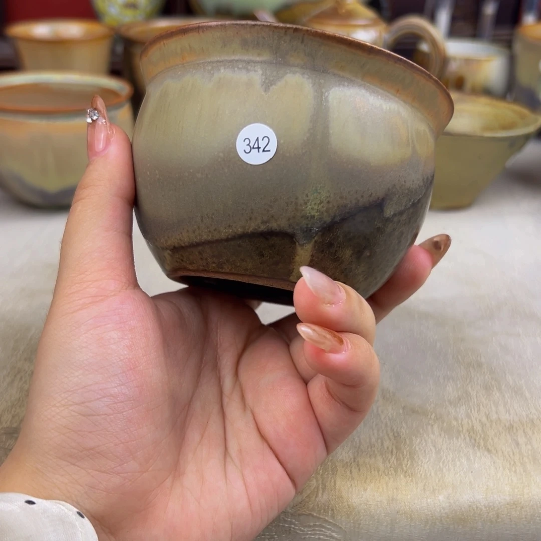 杯纯手工柴烧主人杯