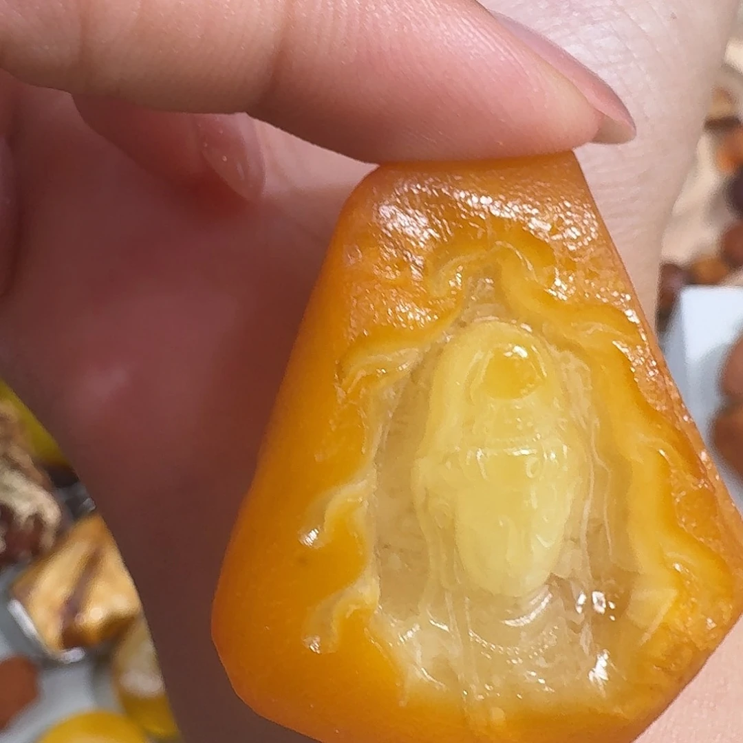 倚***夕未镶嵌琥珀裸石我