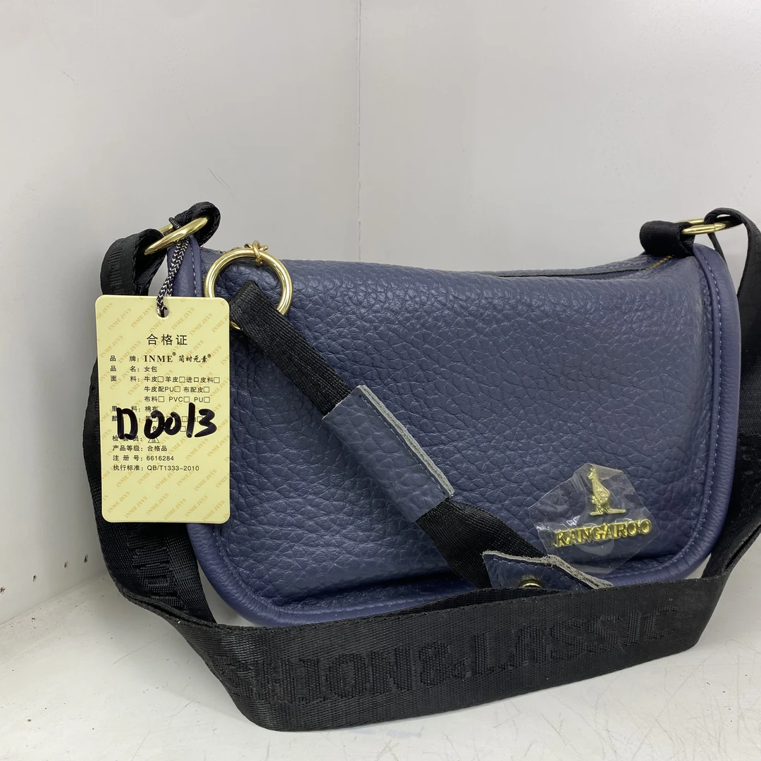 【头层牛皮】真皮女包单肩斜挎包D0013