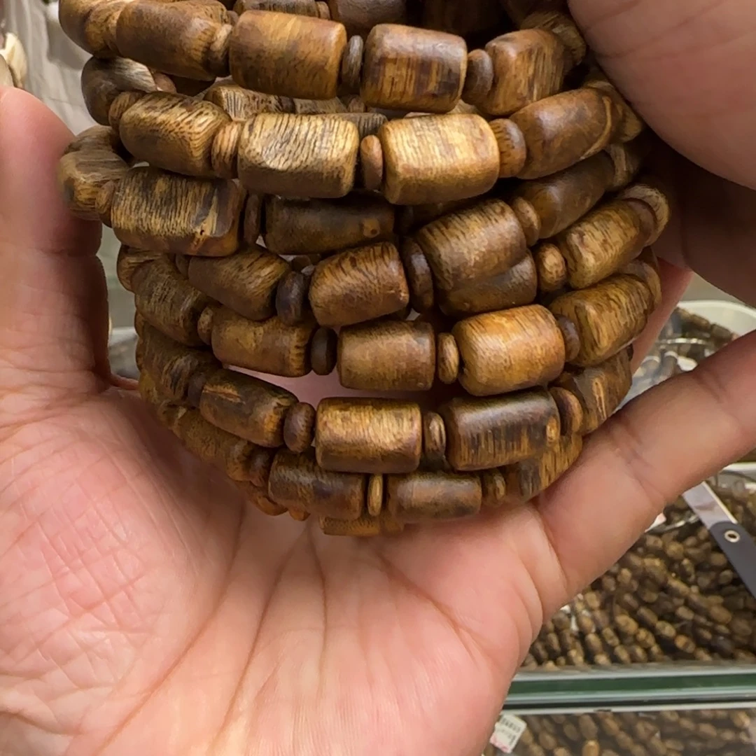 沉香手串多样性发1条白棋板头高货7克