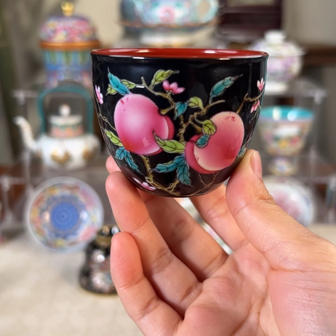 纯手工手绘 高端茶器