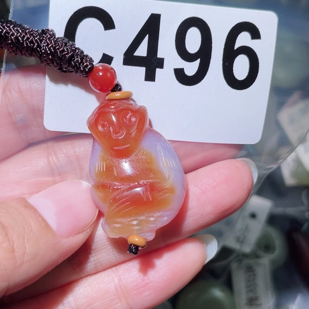 玛瑙/玉髓合金颈饰