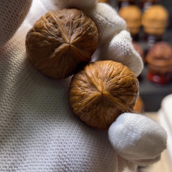 把件文玩核桃Y1三棱27尺