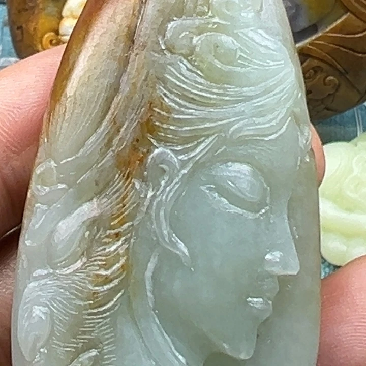 遗***？和田玉（糖玉）未镶嵌戒指