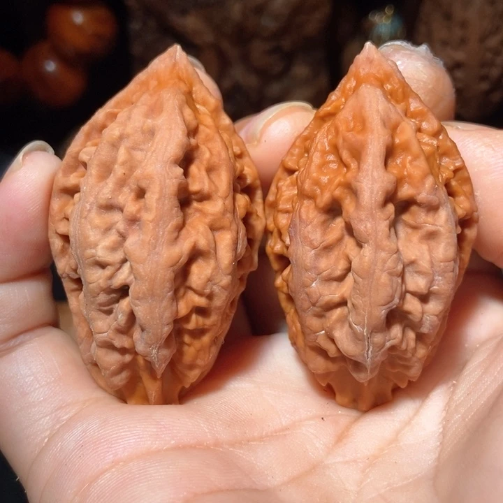 文玩核桃把件东北楸子小雪14