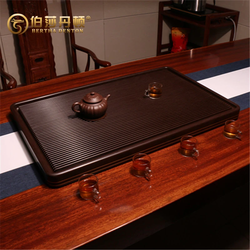 BERTHA DENTON/伯莎丹顿电木茶盘高档干泡家用茶托盘茶台茶海