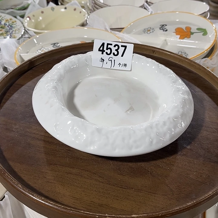 瓷微瑕外贸餐具4537
