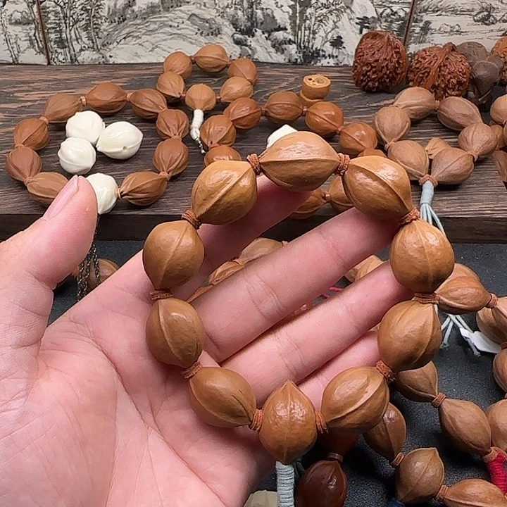 摇***用橄榄核手串/手链梅林铁核1926