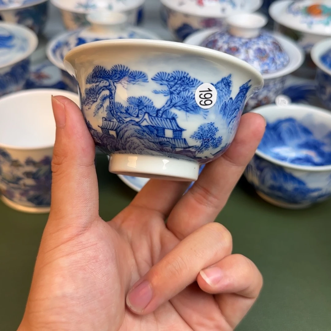 彦祖纯手工手绘茶具199