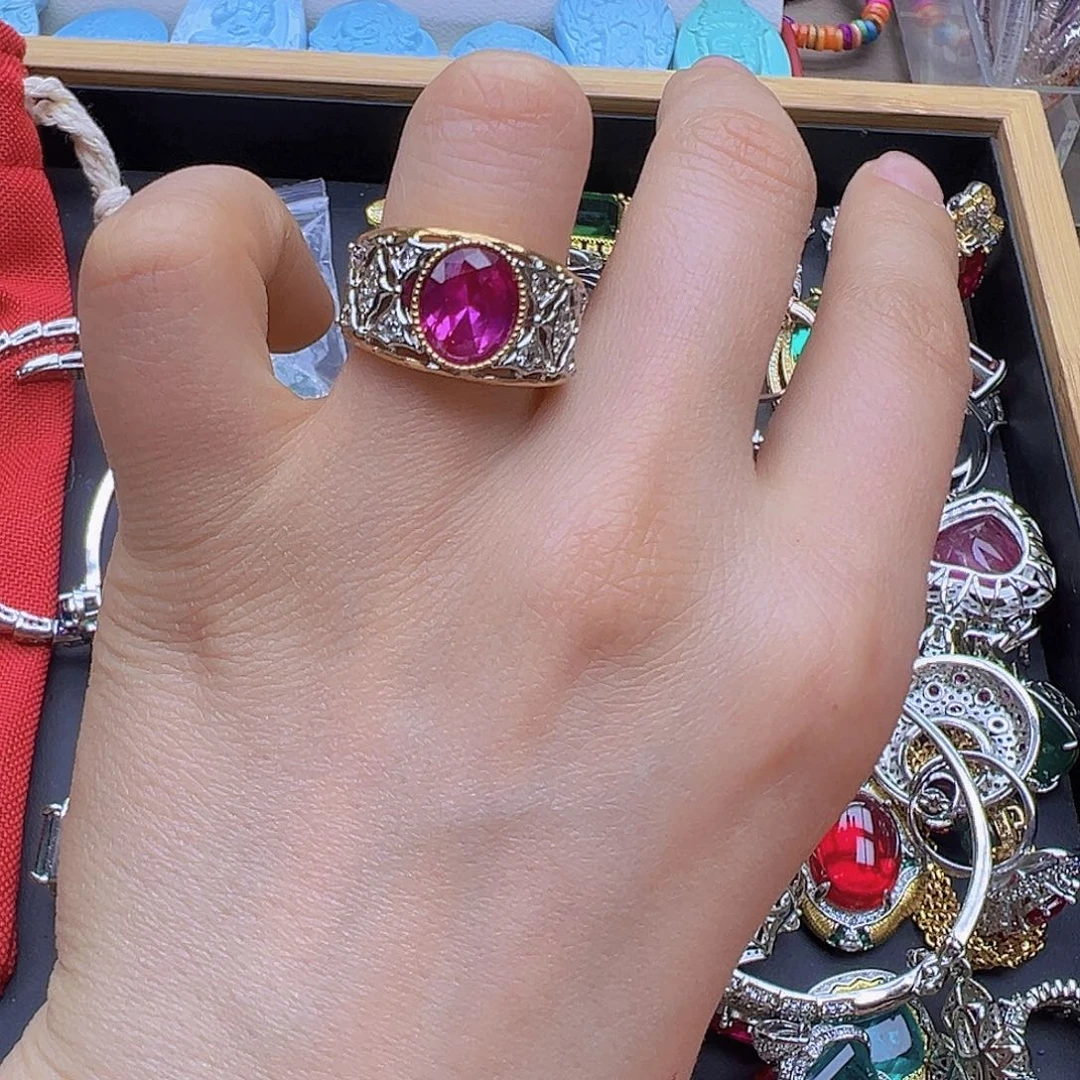 绿水晶手链银S925镶嵌