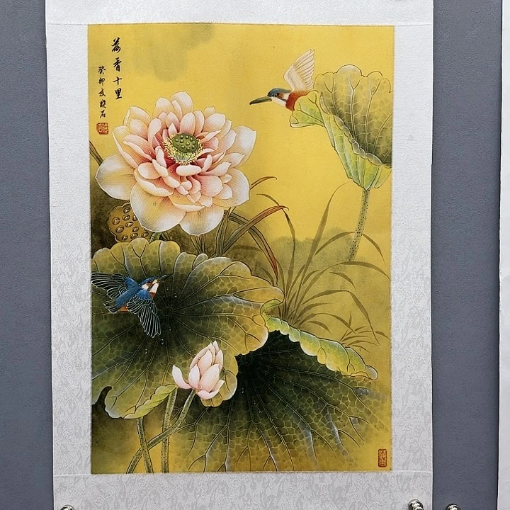 国画书法作品多次参加