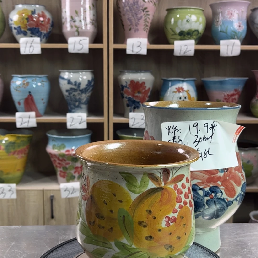 景德镇陶瓷花盆花盆