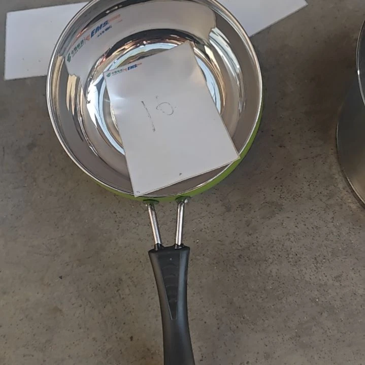 不锈钢奶锅瑕疵品无盖，，16