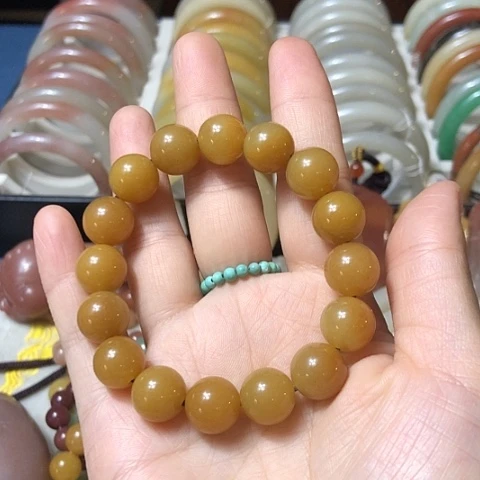 石英质玉未镶嵌手链