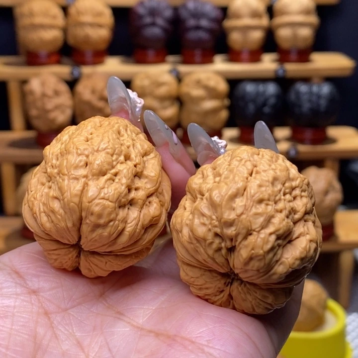 文玩核桃把件帝王蟾56号39尺