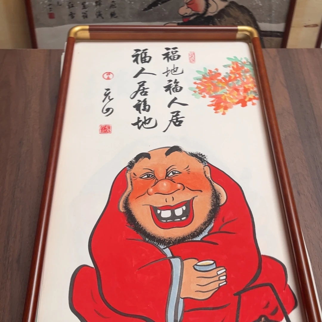 国画纯手绘作品禅意画