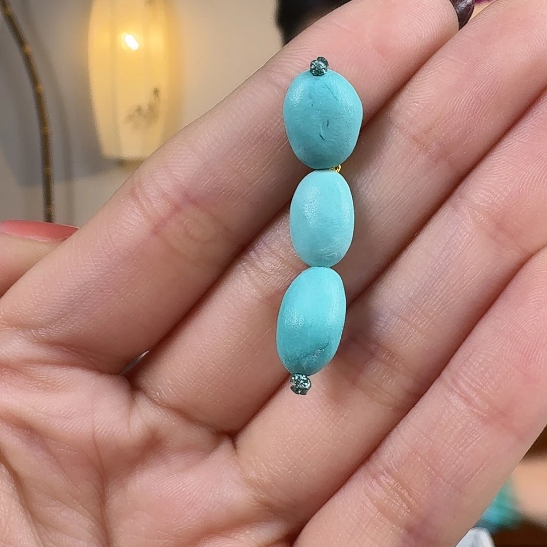 绿松石未镶嵌挂件