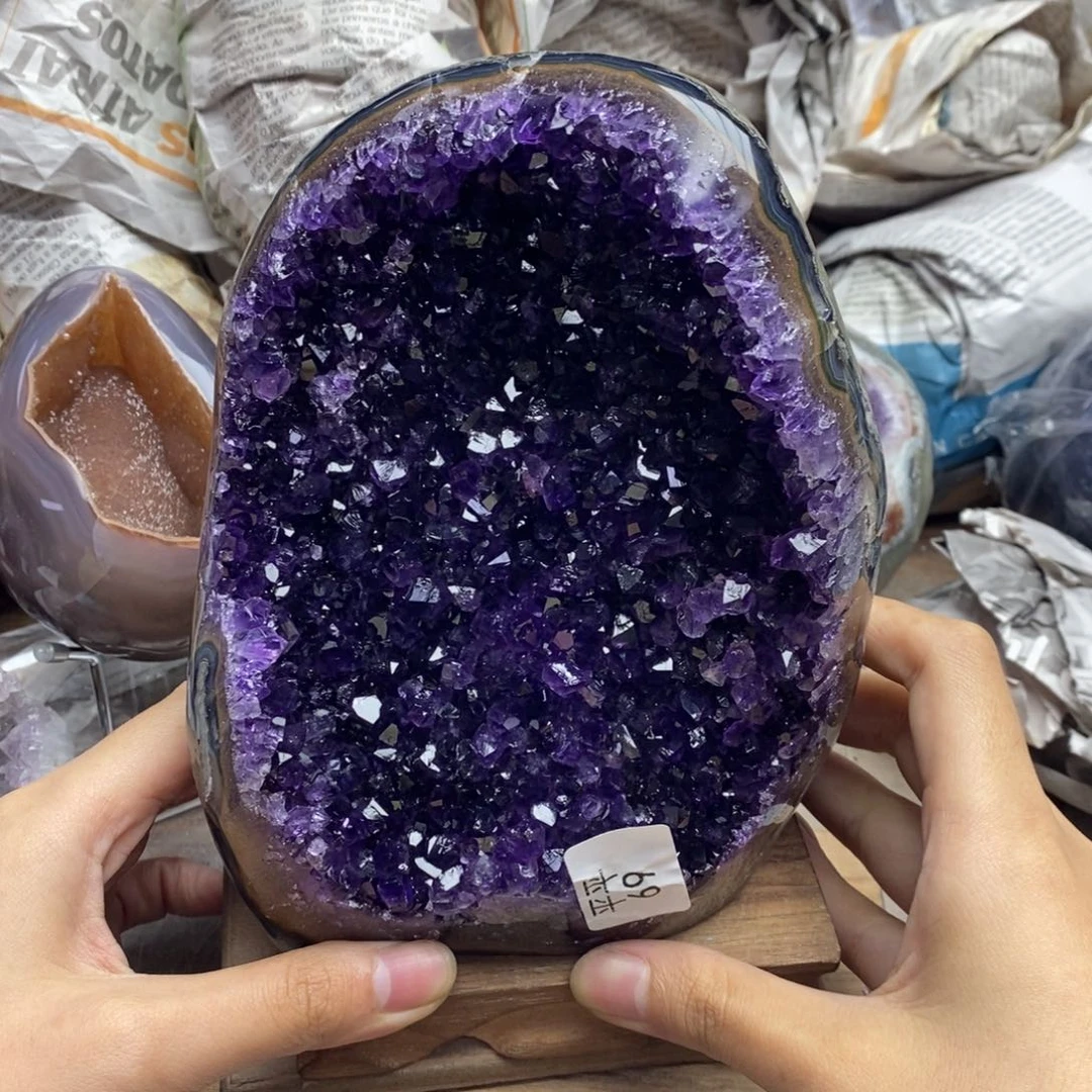 未镶嵌珠宝半成品紫晶