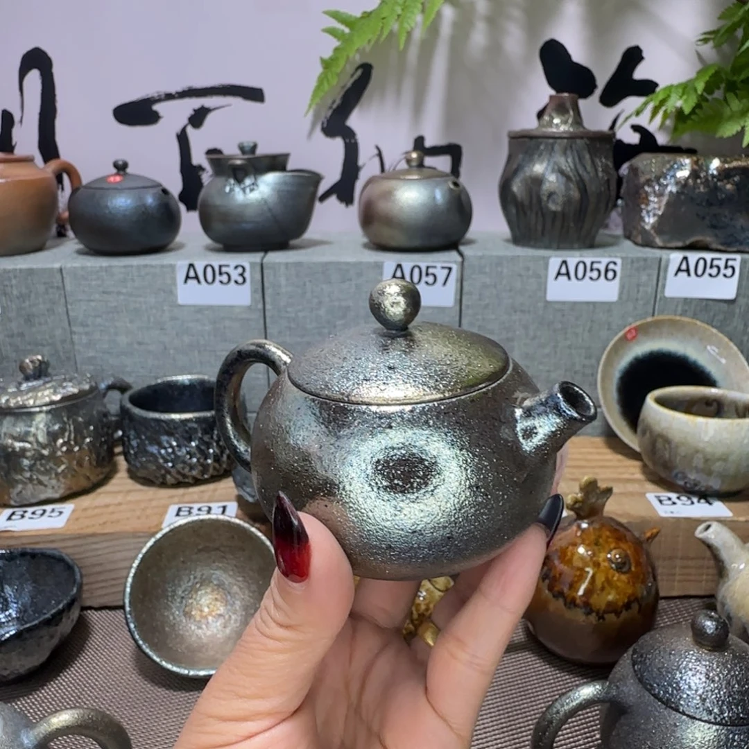 壶天*～建水紫陶柴烧壶