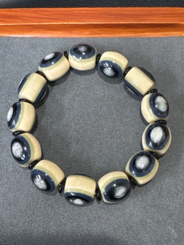 M436号-卡14mm+白色手串